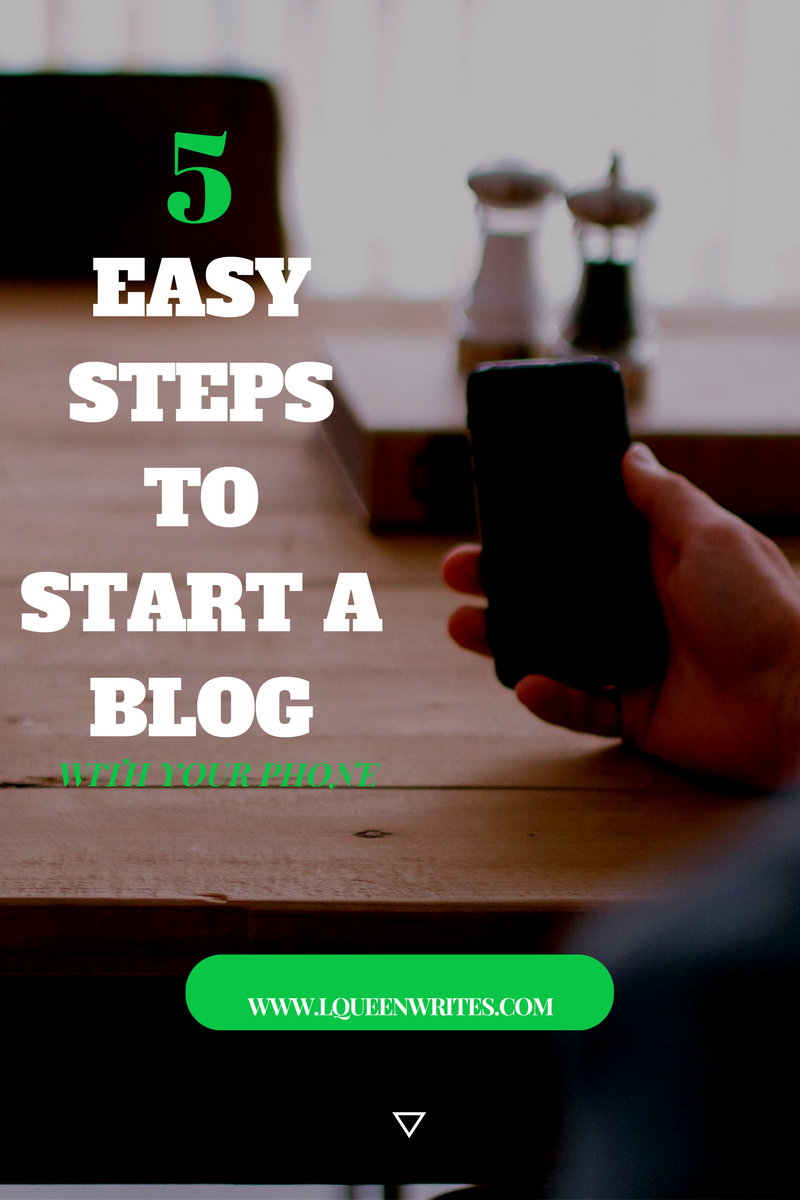 Start a blog Lqueenwrites